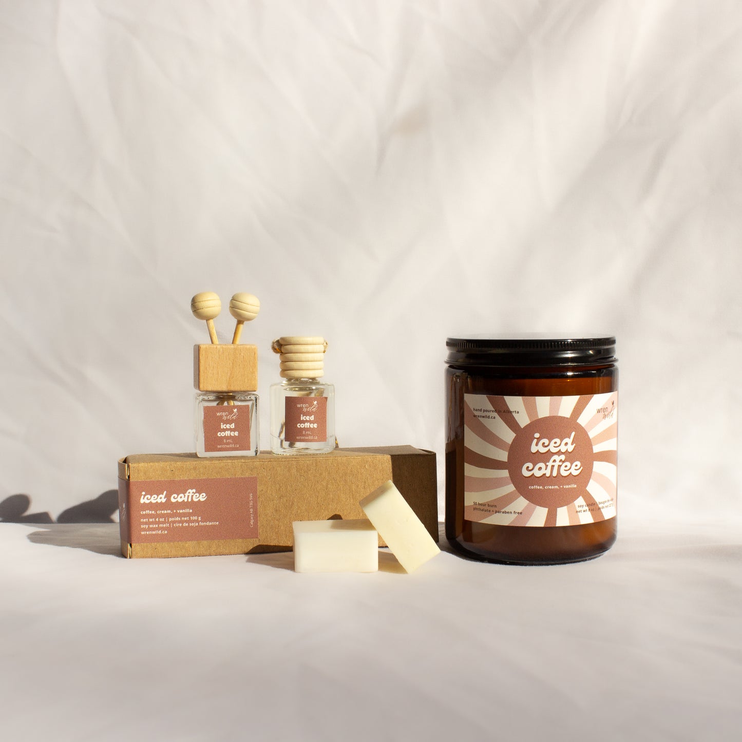 iced coffee | coffee, cream, + vanilla