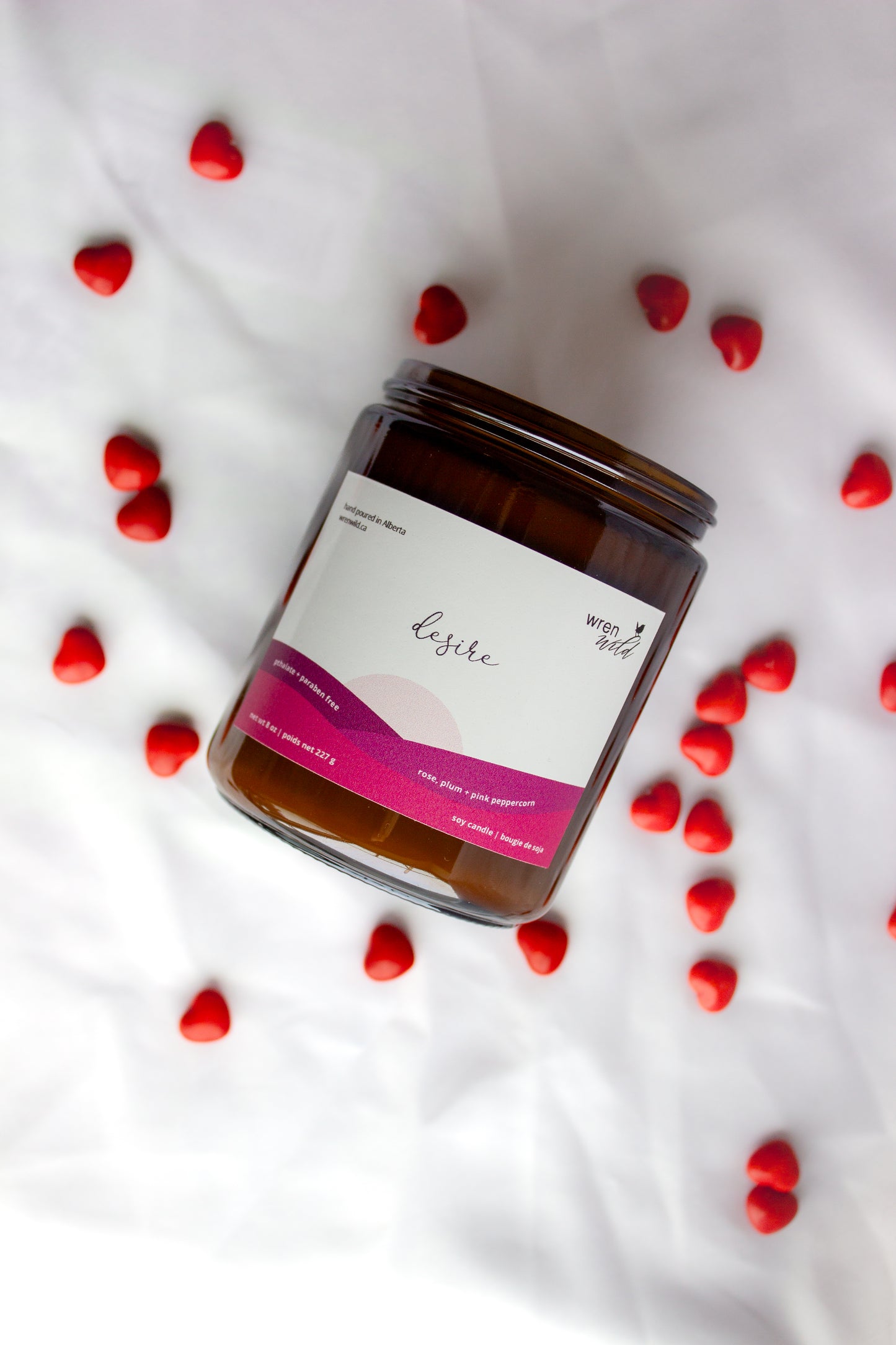 Desire | rose, plum, + pink peppercorn