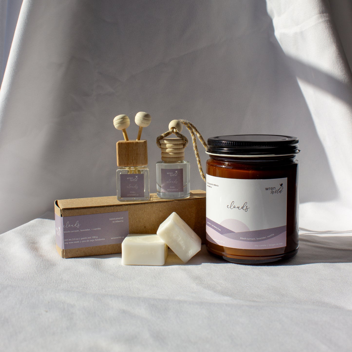 Clouds | black currant, lavendar, + vanilla
