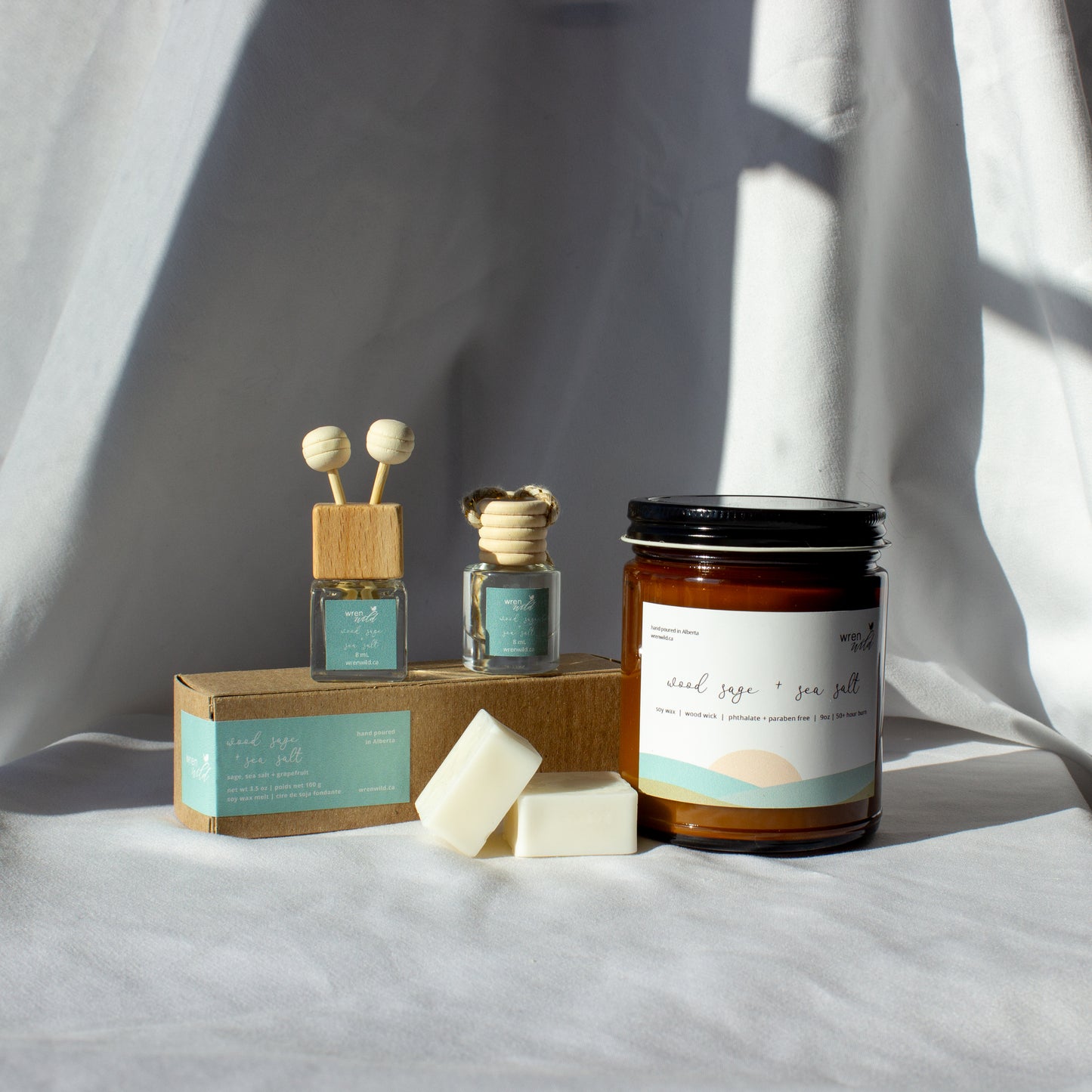 Wood Sage + Sea Salt | sage, sea salt, + ambrette seed