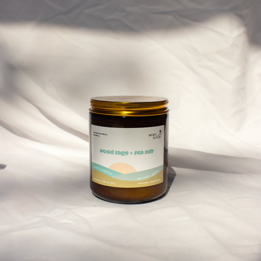 Wood Sage + Sea Salt | Candle