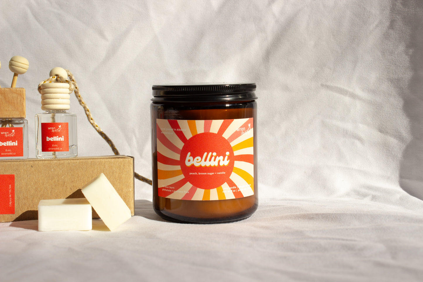 Bellini | peach, brown sugar, + vanilla